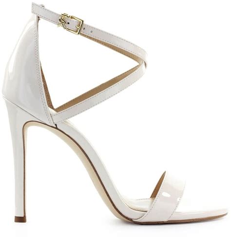 antonia sandal michael kors|Antonia Patent Leather Sandal .